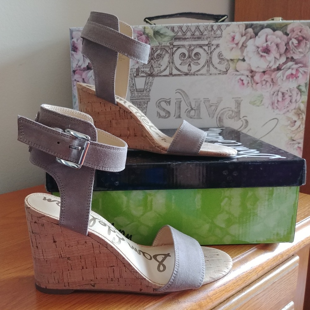 Wedge/ espespadrille sandals